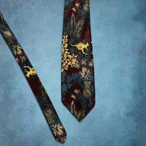 Made in Australia Kangaroo and Koala Tie Fun animal tie